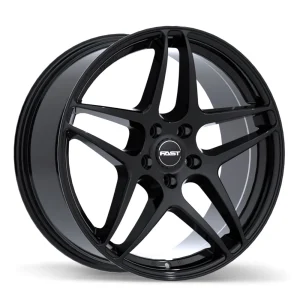 Fast Wheels – BOOST – Black – 18″x8″ 40mm – All weather Wheels – F274-1880-44BN+40C726